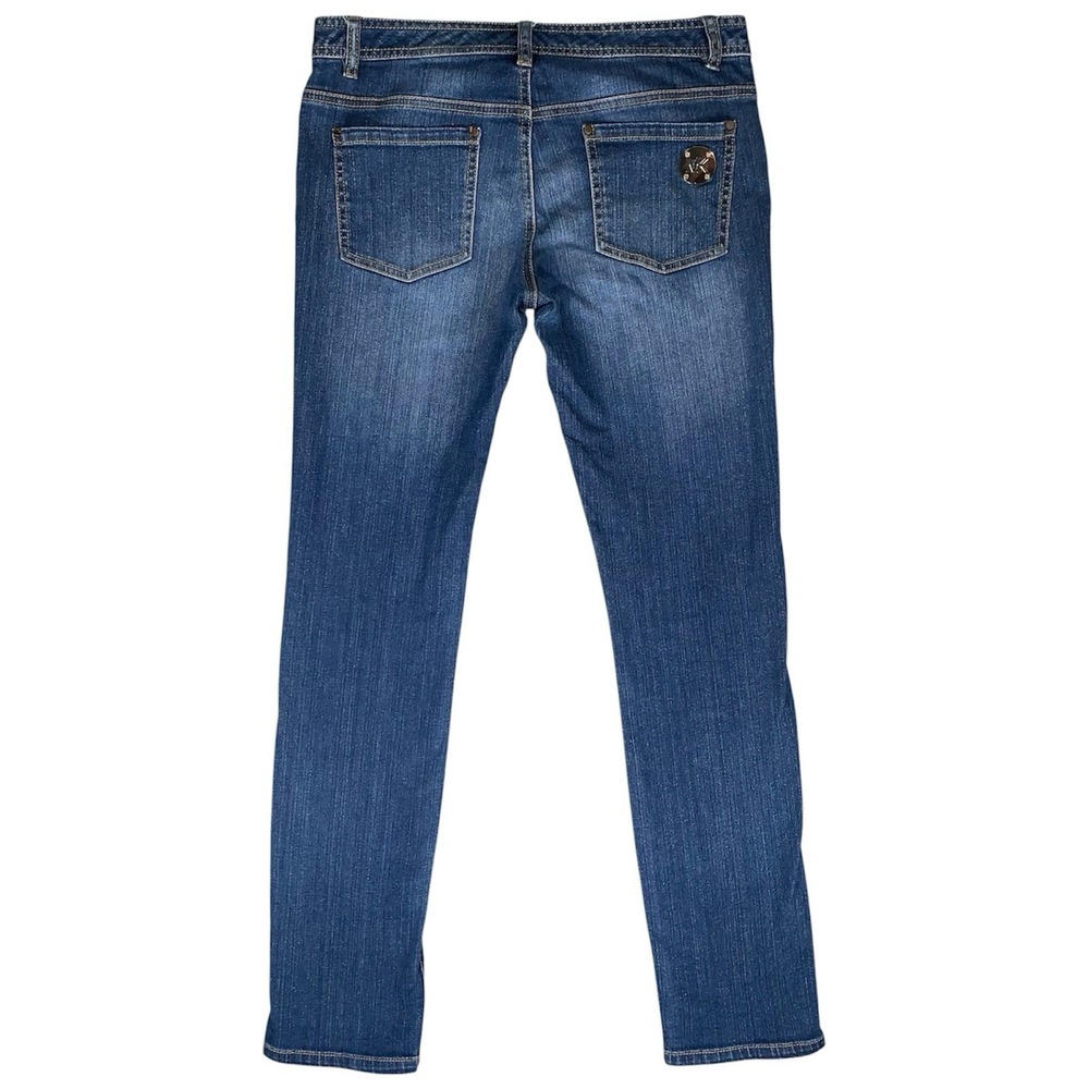 Women's Michael Kors Skinny Jeans Size 8 Dark Blue